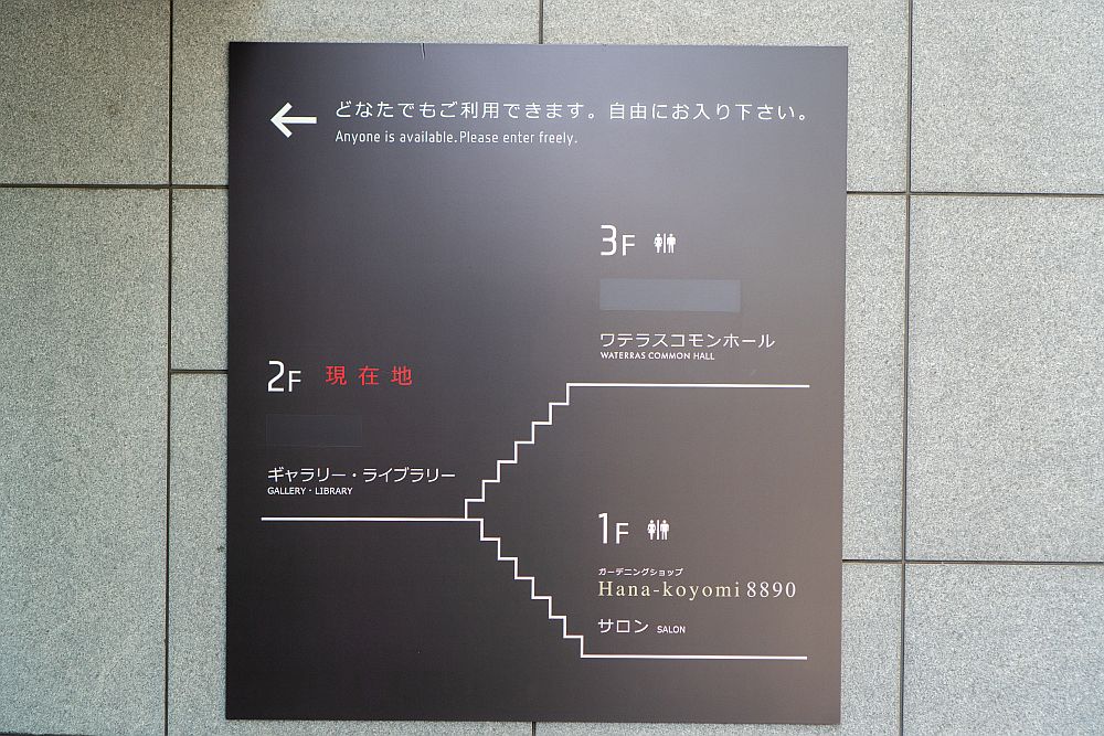 ワテラスコモン看板